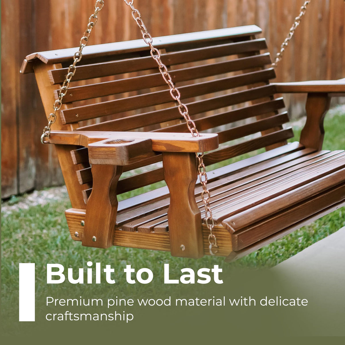 Heavy Duty 700 Lb Capacity Porch Swing E303
