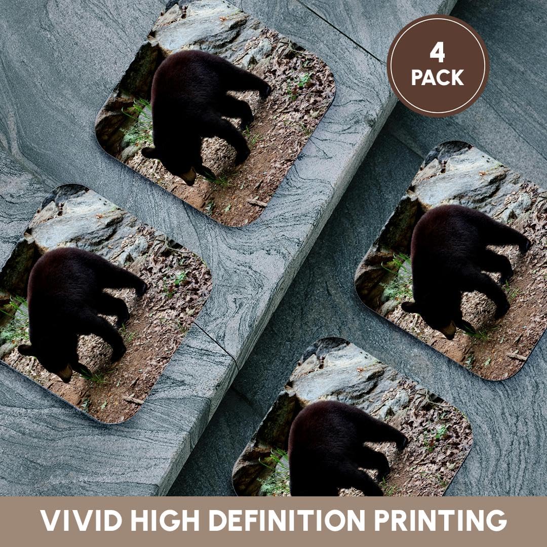 Set of 4 Soft Coasters S7853