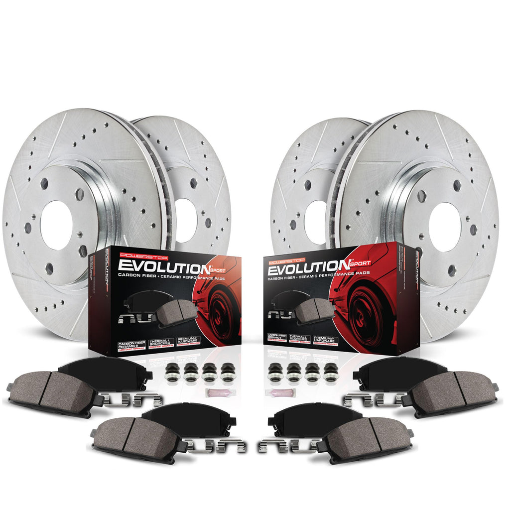 Brake Pad & Rotor Kit Front & Rear L965068