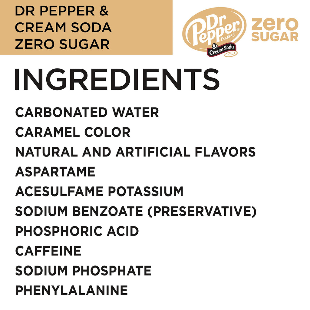 Zero Sugar Soda 12 fl. oz. Cans 12 Pack Pack of 2 X784571