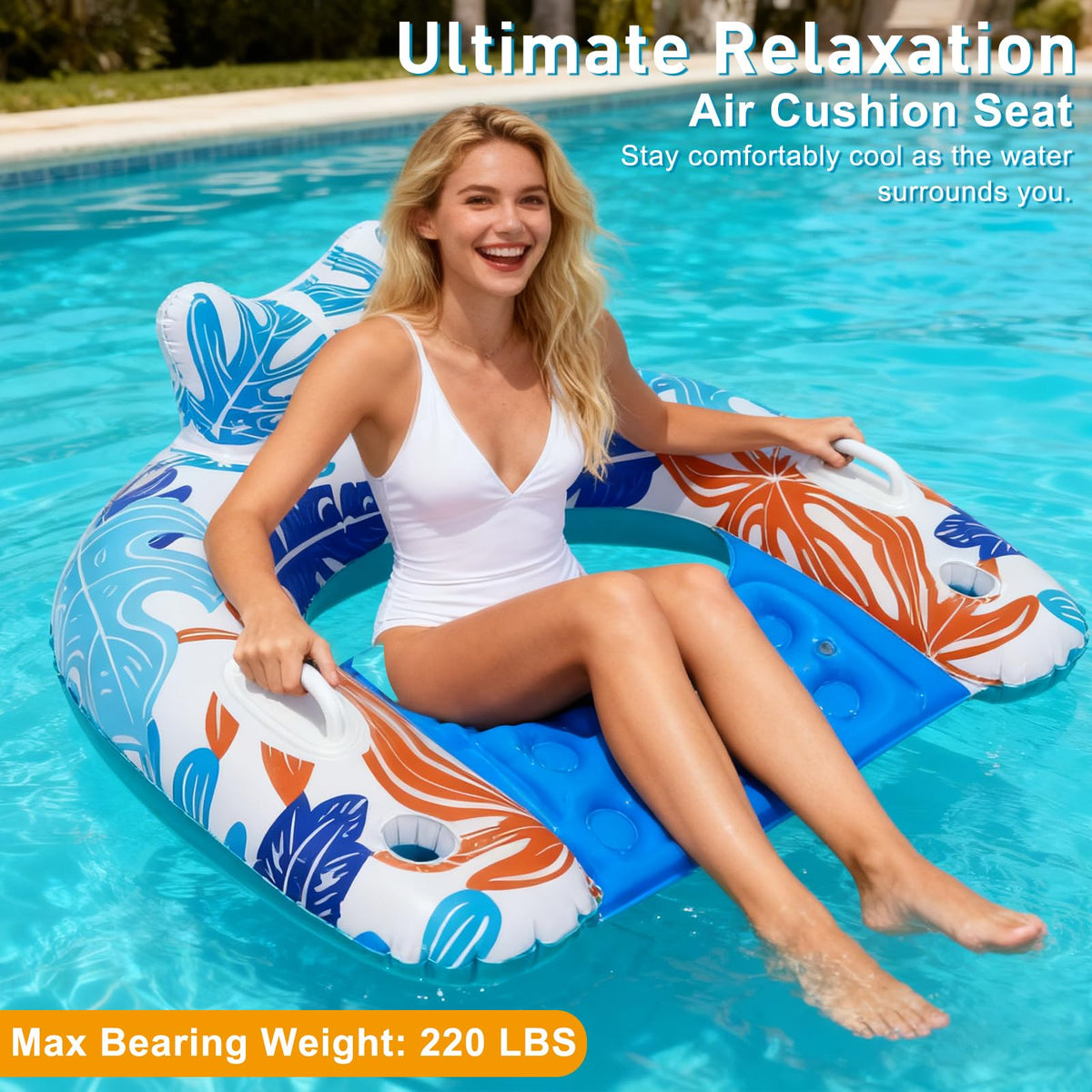 3 Pack Inflatable Pool Floats W386673