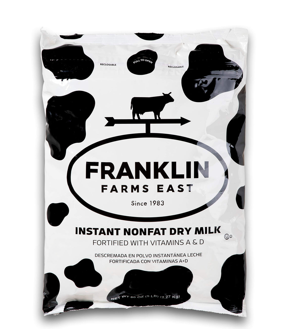 Instant Nonfat Dry Milk 5 Pound Bag X8894