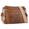 Vegan Leather Crossbody Bag Y46043