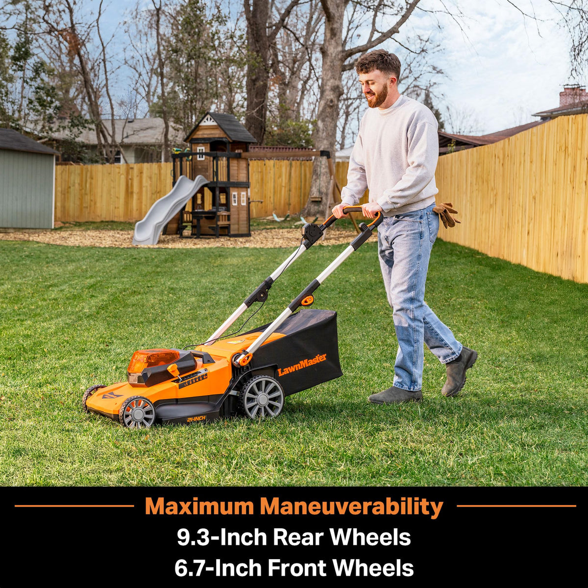 21 Inch Brushless Cordless Lawn Mower E776649