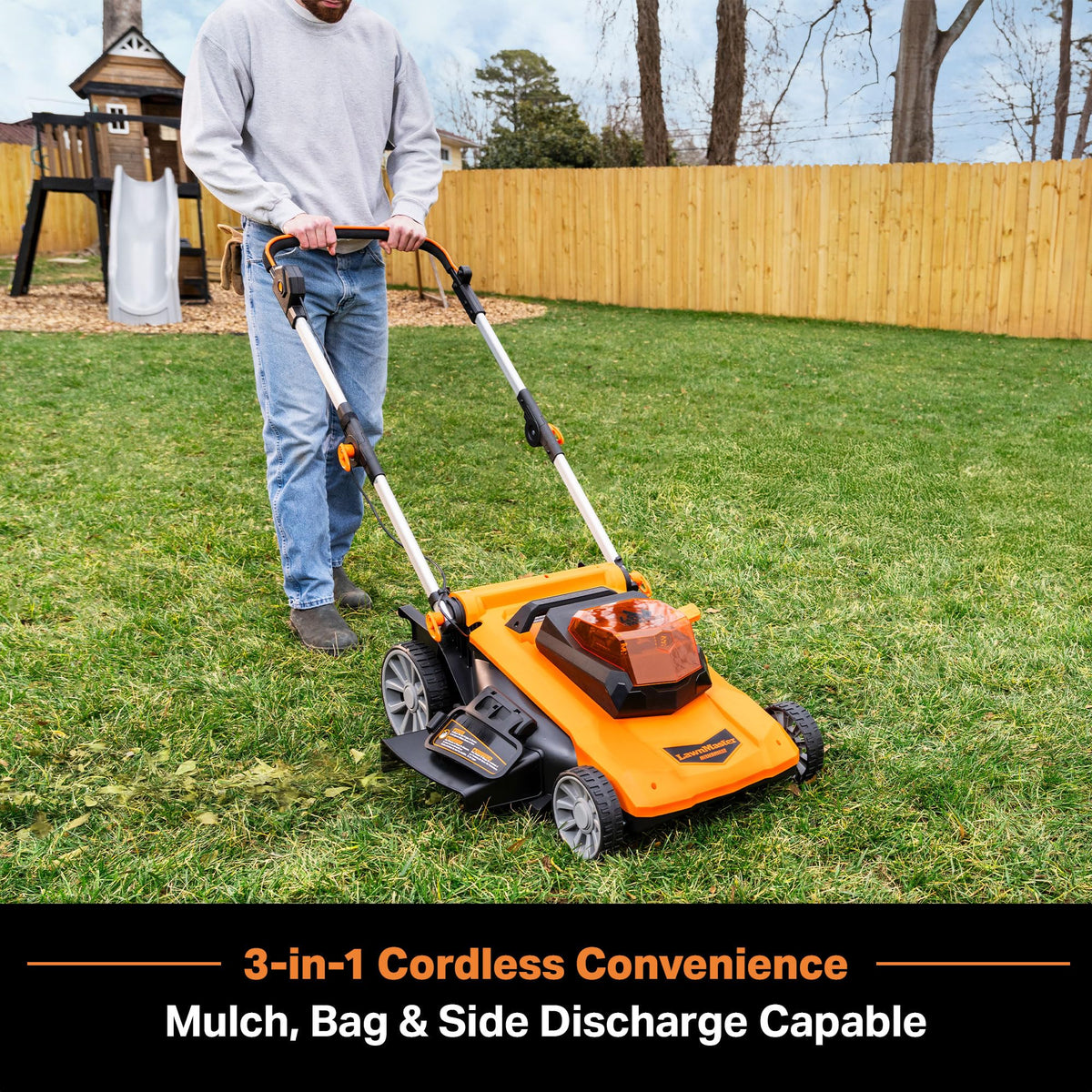 21 Inch Brushless Cordless Lawn Mower E776649