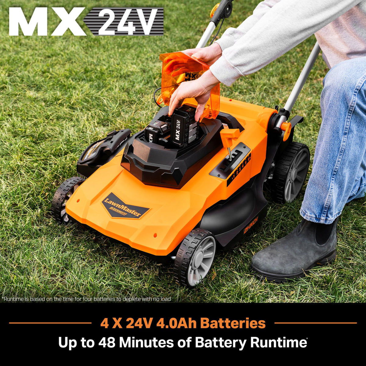 21 Inch Brushless Cordless Lawn Mower E776649