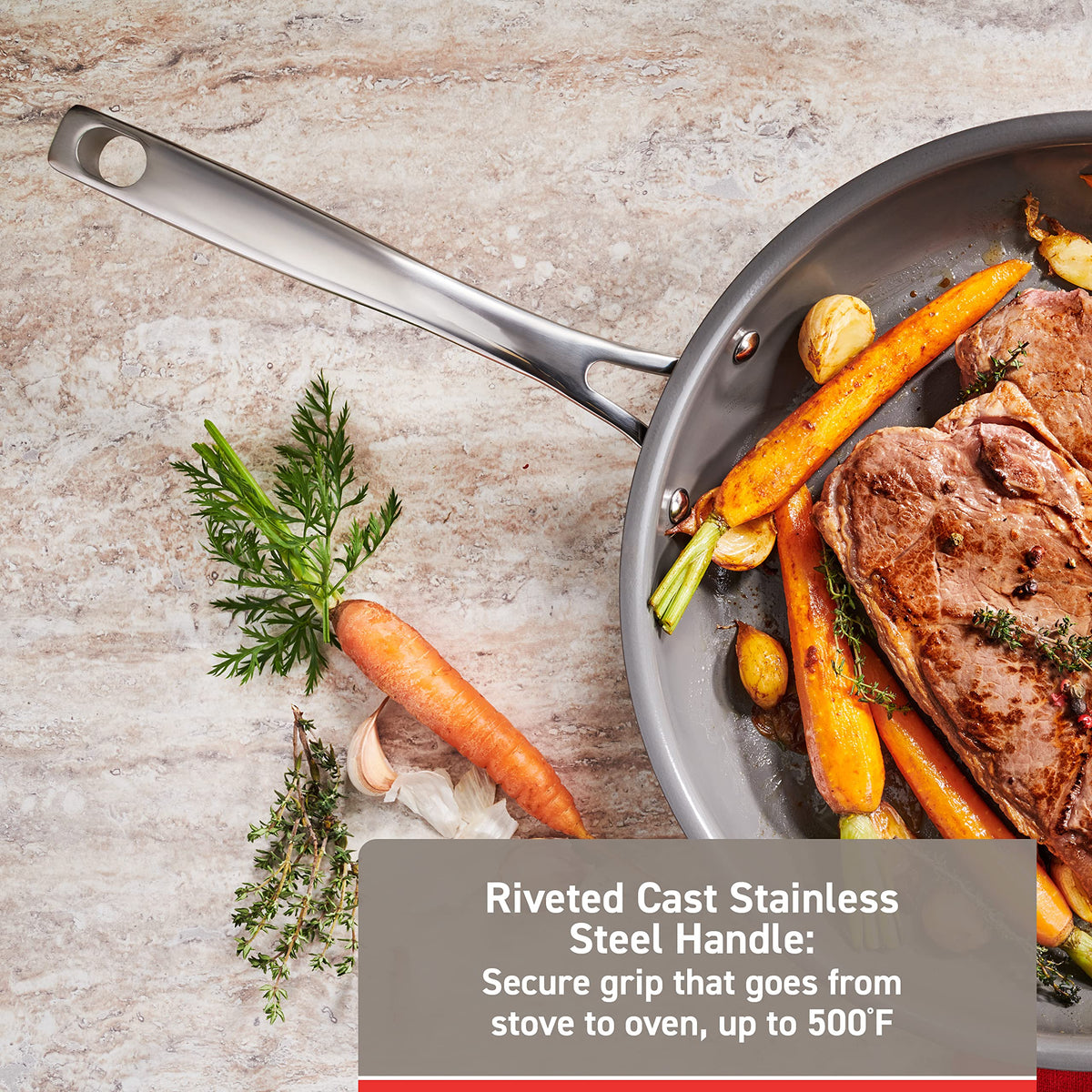 Ceramic Non-Stick Induction 2 Piece Frypan Set S784