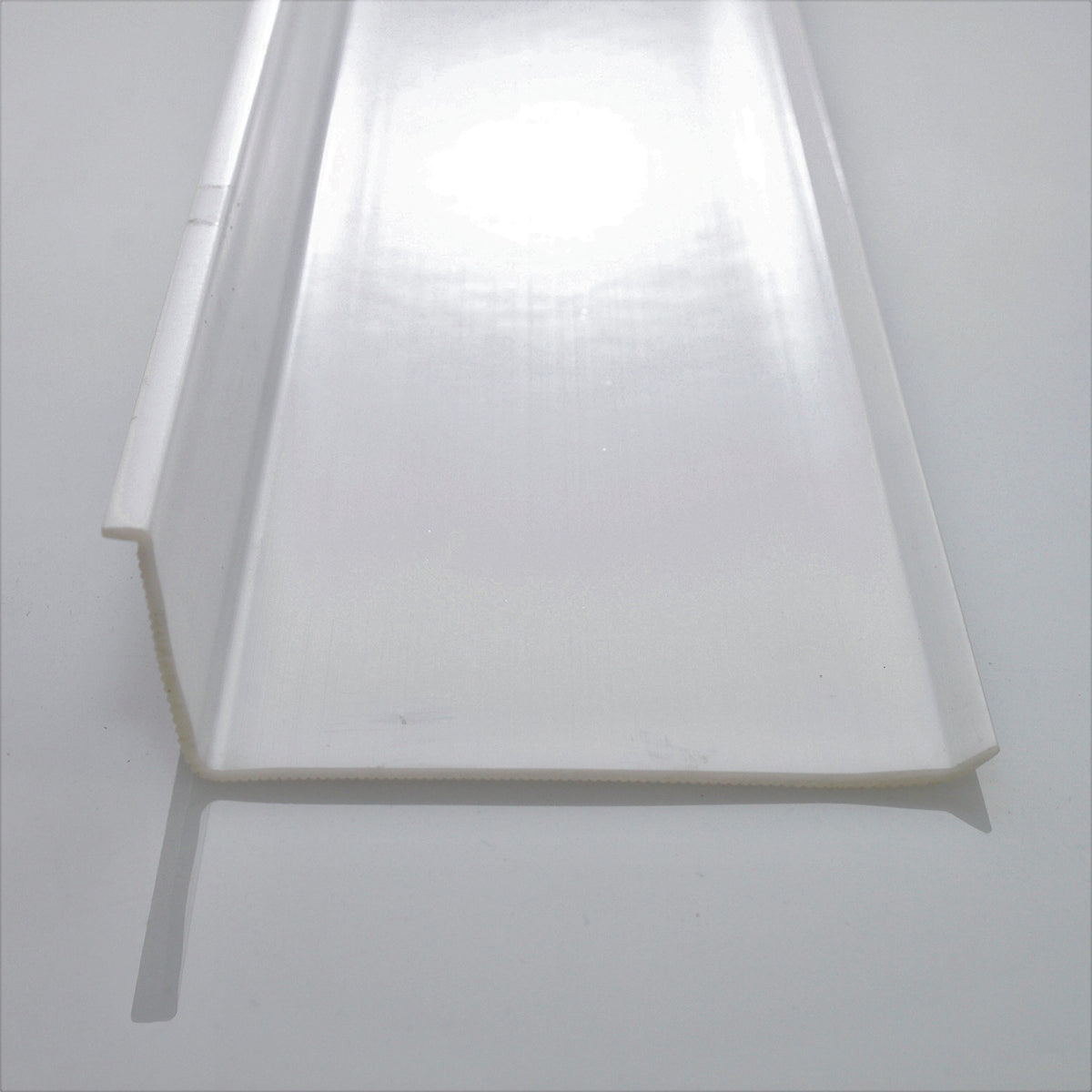 White Ribbed Acrylic Diffuser (L-Shaped, 24") H704